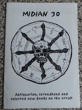 Midian Books Catalogue 30 Stephen Sennitt NOX Nikolas Schreck Zeena Satan SIGNED