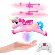 Flying Toys, Remote Control Helicopter for Kids Age 6-8, Easy to Fly Unicorn