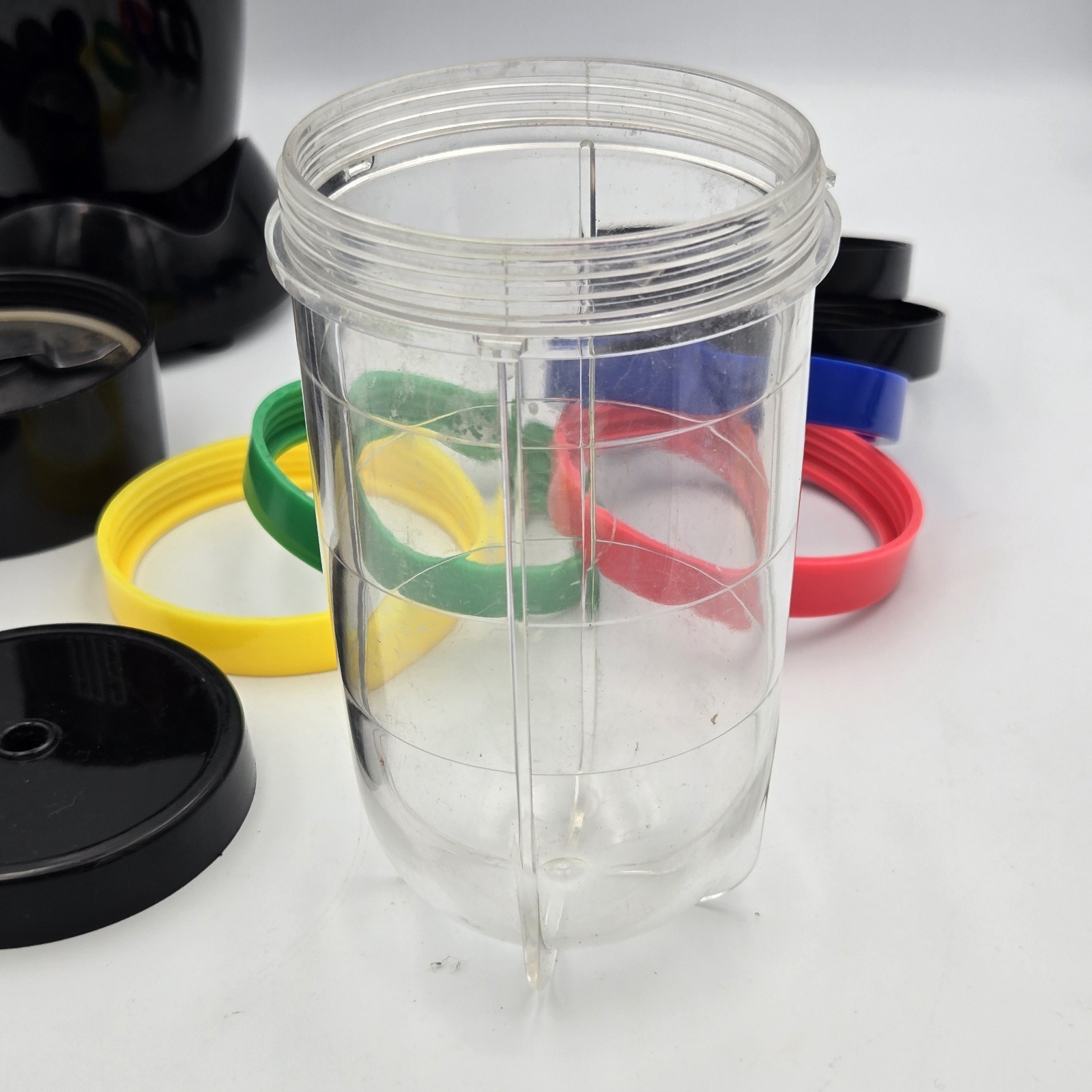 Magic Bullet Mini Blender Model MB1001 - Black w/ Accessories - Tested & Working