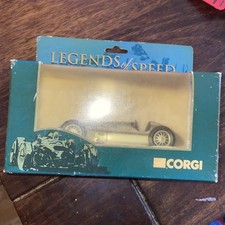 Corgi Legends Of Speed Diecast Silver Racing Car No 00203