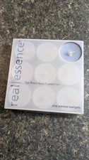New White Barn Candle Co Real Essence Ocean Tides/Aqua Breeze Tealight 9 Ct 