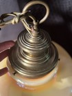 VTG MCM Honeysuckle Hanging Light Fixture 17”HX 13”w Beautiful *read* — photo 4
