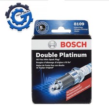 New 4 pack Spark Plug Double Platinum Bosch For 2001 Ford F-150 V8-5.4L 8113