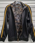 Bel-Air Athletics Reversible Paisley Pattern Track Jacket Fresh Prince Sz XS