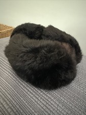 Russian Fur Soviet Vintage Hat USSR With Unfaded Original Factory Stamp