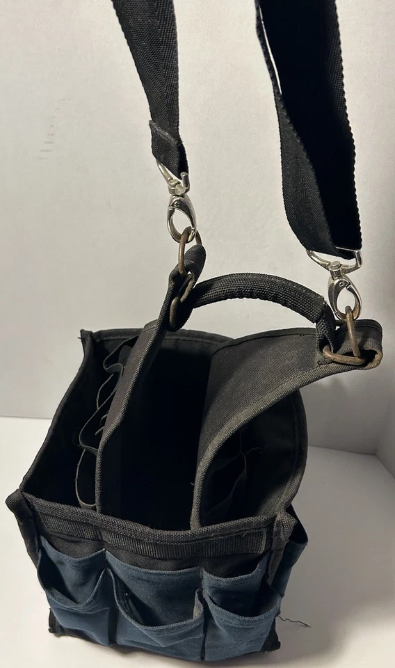 Workfoce Tool Pouch Bag Carpinter Construction Holder Pockets - Image 4 of 4