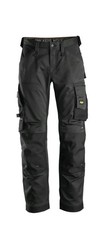 Snickers 3314 Trousers Black Waist 44" Leg 30"