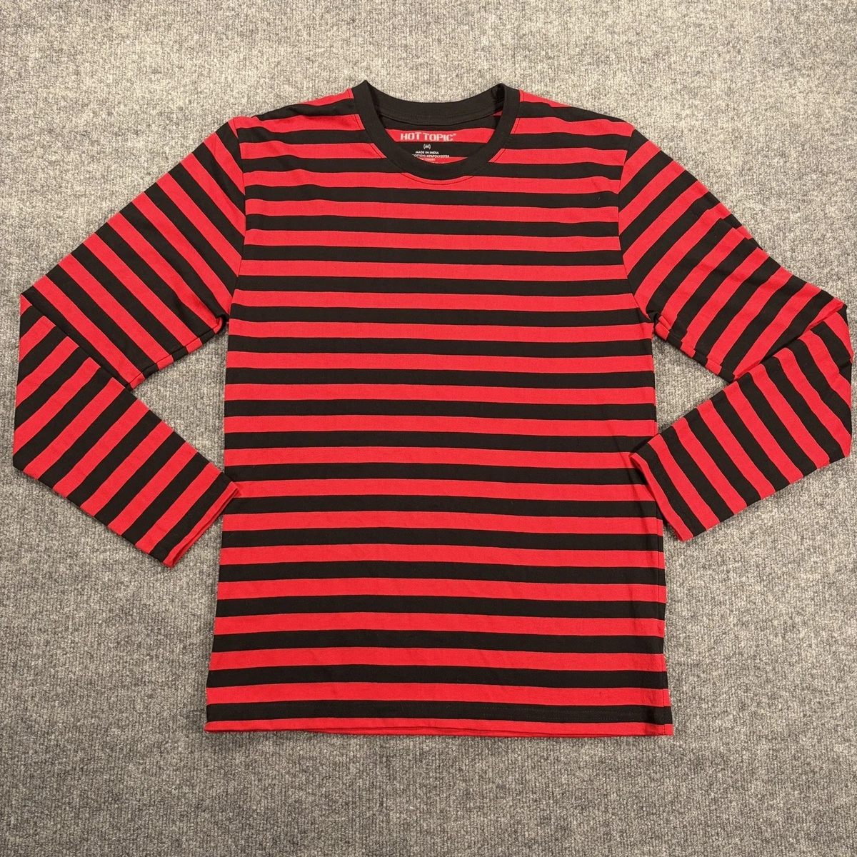 Red and Black Striped Shirt Indiana Men's T-Shirts for sale | eBay