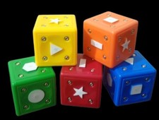 NEUROSMITH Replacement Music Blocks Set 5 Small World Toys Educational Sounds