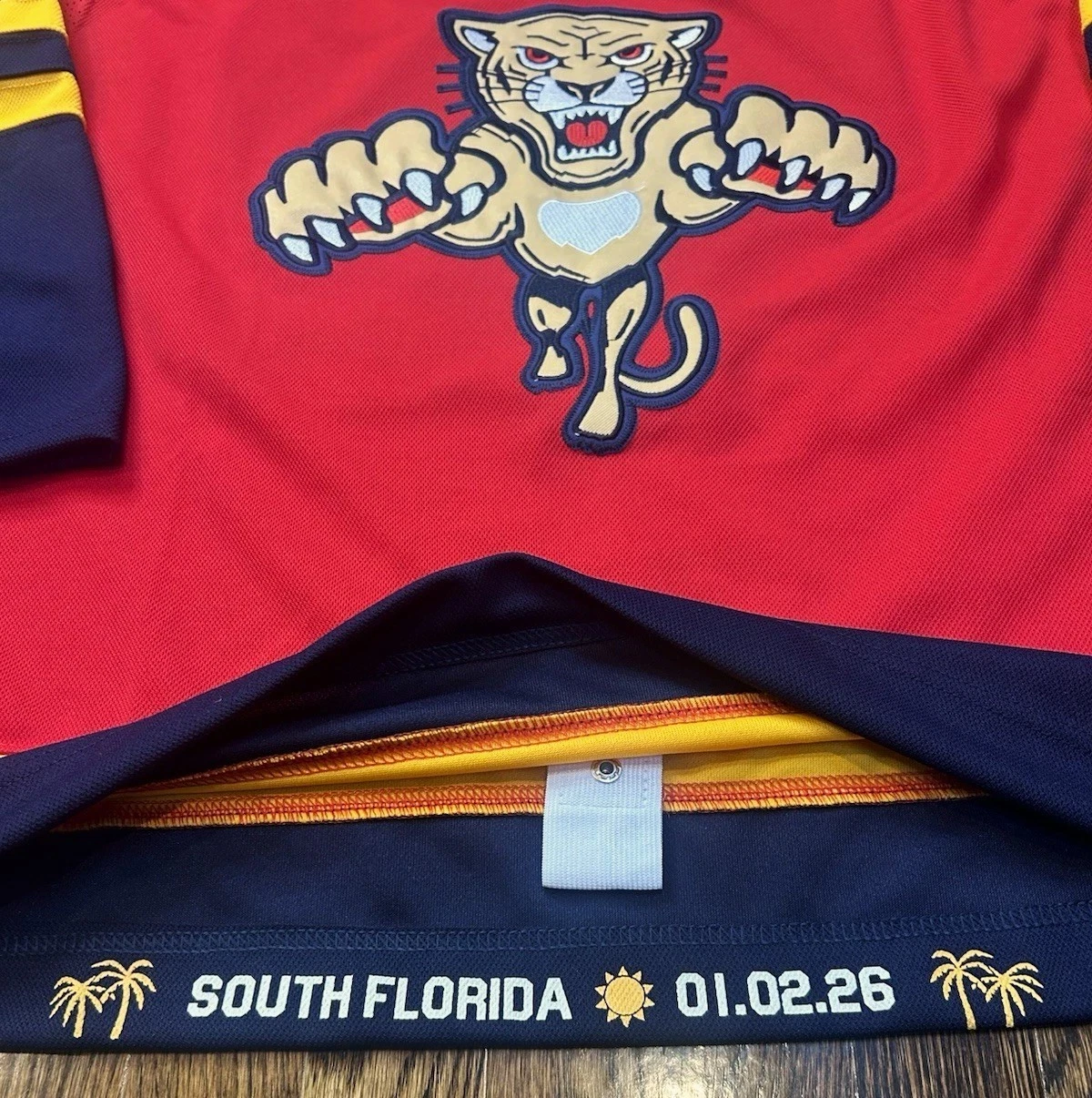 Brad Marchand #63 Florida Panthers 2026 Winter Classic Jersey - Size Large 52