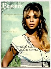 Beyonce Experience B'day Tour 2008 Program Book w/ Japan Brochure - Ships USA