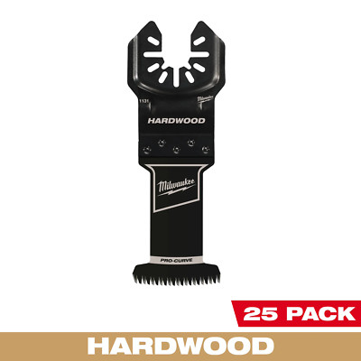 Milwaukee 1-3/8'' HCS Japanese Tooth Hardwood Multi-Tool Blades 25PK (49-25-1138)