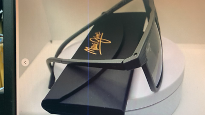 NEW MAUI JIM ONE WAY GRAY STRIPE 875-14 NEUTRAL GREY LENS