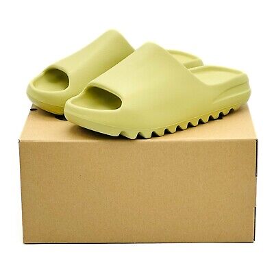 FZ5904 Adidas Yeezy Slide Resin Brown Yellow Beige Green | eBay