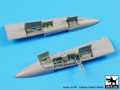 Black Dog 1/72 F-14A Tomcat Aircraft Electronics Detail Set (for Academy) A72070