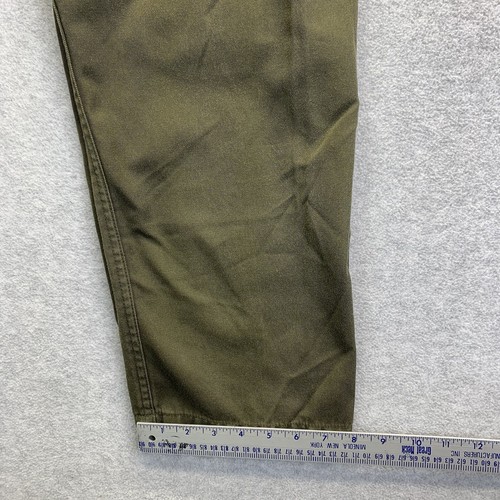 Slama-Wien Österreichisches Bundesheer grün 01 Heereseigentum Feldhose Cargo Vintage Y2K 33x27 - Bild 12 von 12