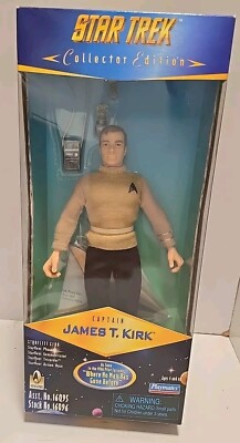 Playmates Star Trek James T. Kirk 9'' Vintage Actionfigur Collector Edition