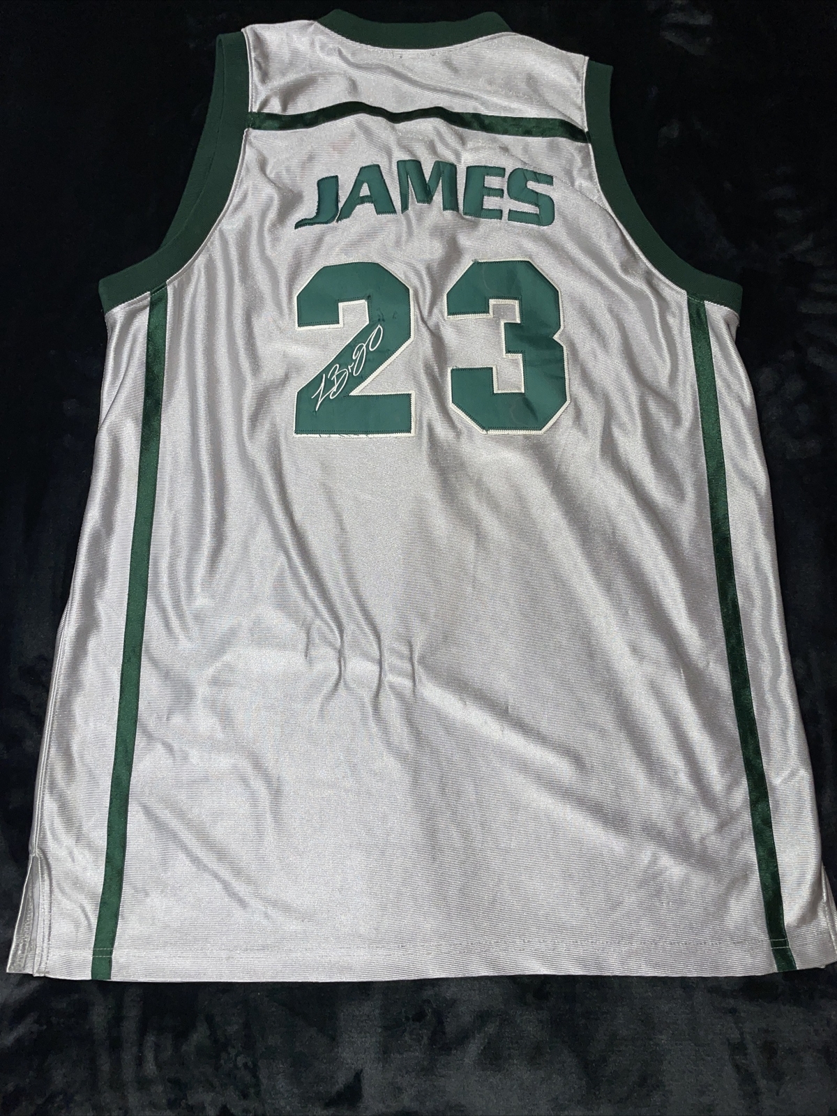 NBA Stitched LeBron James High School Jersey [Size 52] | eBay