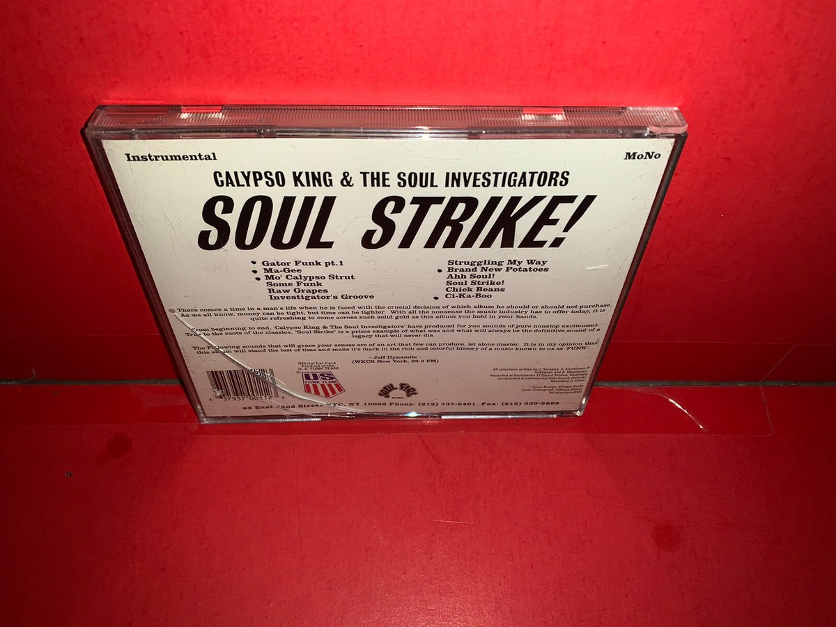 Calypso King & The Soul Investigators - Soul Strike! - CD | eBay