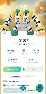 Regigigas Pokémon GO Raid Battle Tips