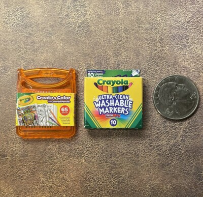 MINI BRANDS 2 CRAYOLA  ITEMS