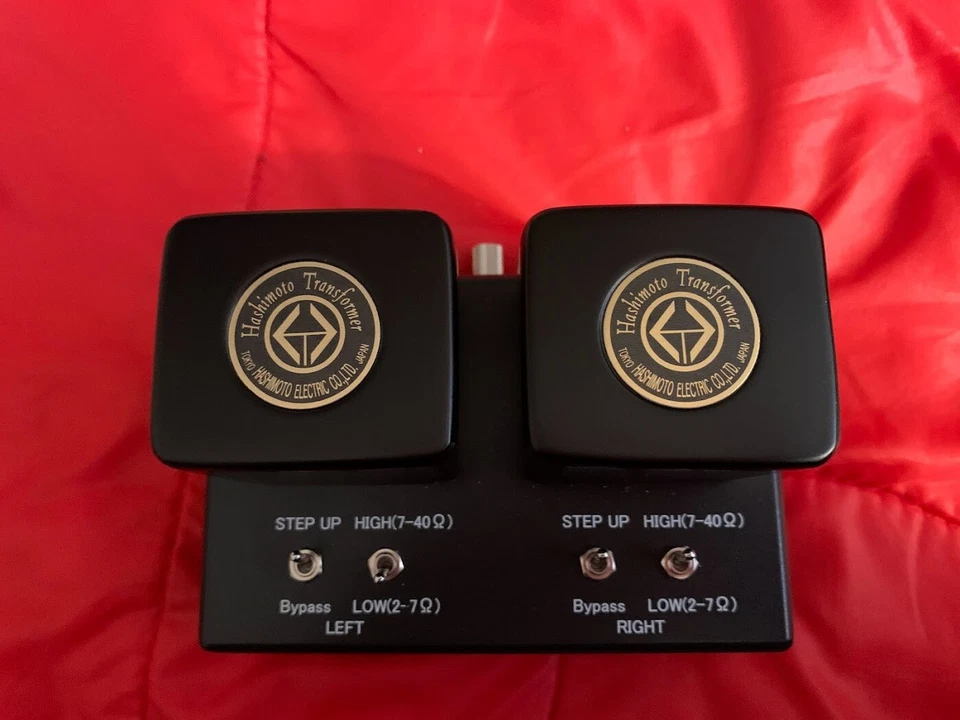 Unidad transformadora escalonada MC con Hashimoto HM-3: para A Tec, Orto, Denon, Koetsu Foto 2 de 4