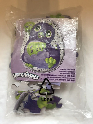 Hatchimals lila & grün Draggle 46 Stück Puzzle