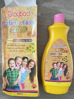 Olaybact honey brightening Kids And Teens Gold Lotion. Another Favorite