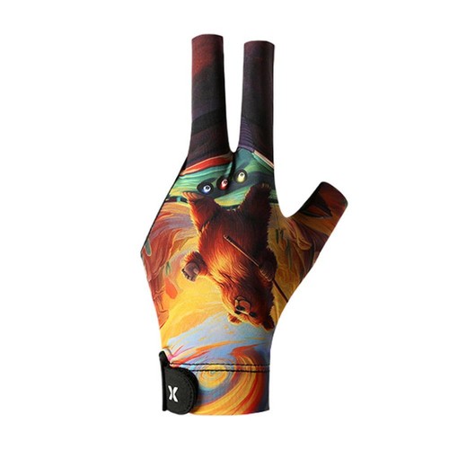 Snooker Gloves Billiard 3 Left Three Finger Hand Open Pool Cue Glove Fast N J3I1 - Picture 7 of 21