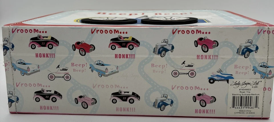 1 Dama Jayne Maletas Coches Viaje por Carretera Equipaje para Niños Guardián del Tesoro Almacenamiento Foto 4 de 4