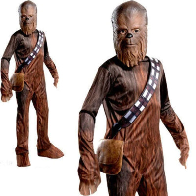 Rubies Chewbacca Jungen Kostüm Lizenz Star Wars Kinder Komplettset Polyester