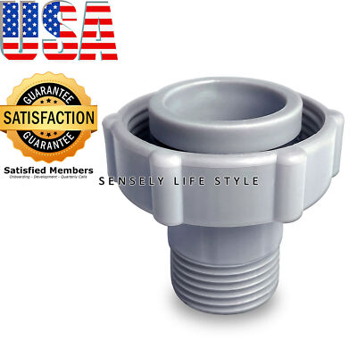 Swimming Pool Joint Drain Connector P6D1420 Pipe Hose Adapter Fitting Connect US