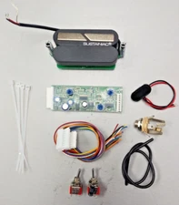 SUSTAINIAC STEALTH PRO KIT WITH LOOSE TOGGLE SWITCHES AND HUMBUCKER DRIVER