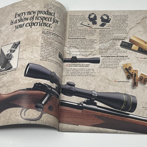 1996 Leupold Field Spotting Scopes Binoculars Sales Brochure Catalog Accessories - Picture 2 of 13