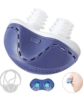 1pc Newest Portable Wearable Electric Blue Silicone Stop Snore Stopper Sleep Aid