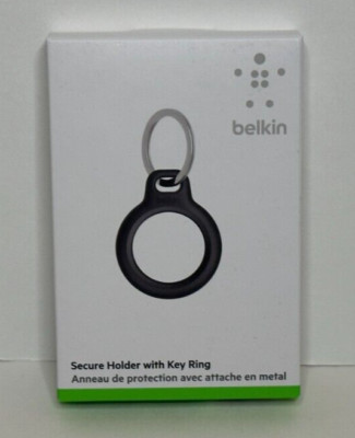 BELKIN SECURE HOLDER KEY RING in BLACK for APPLE AIRTAG