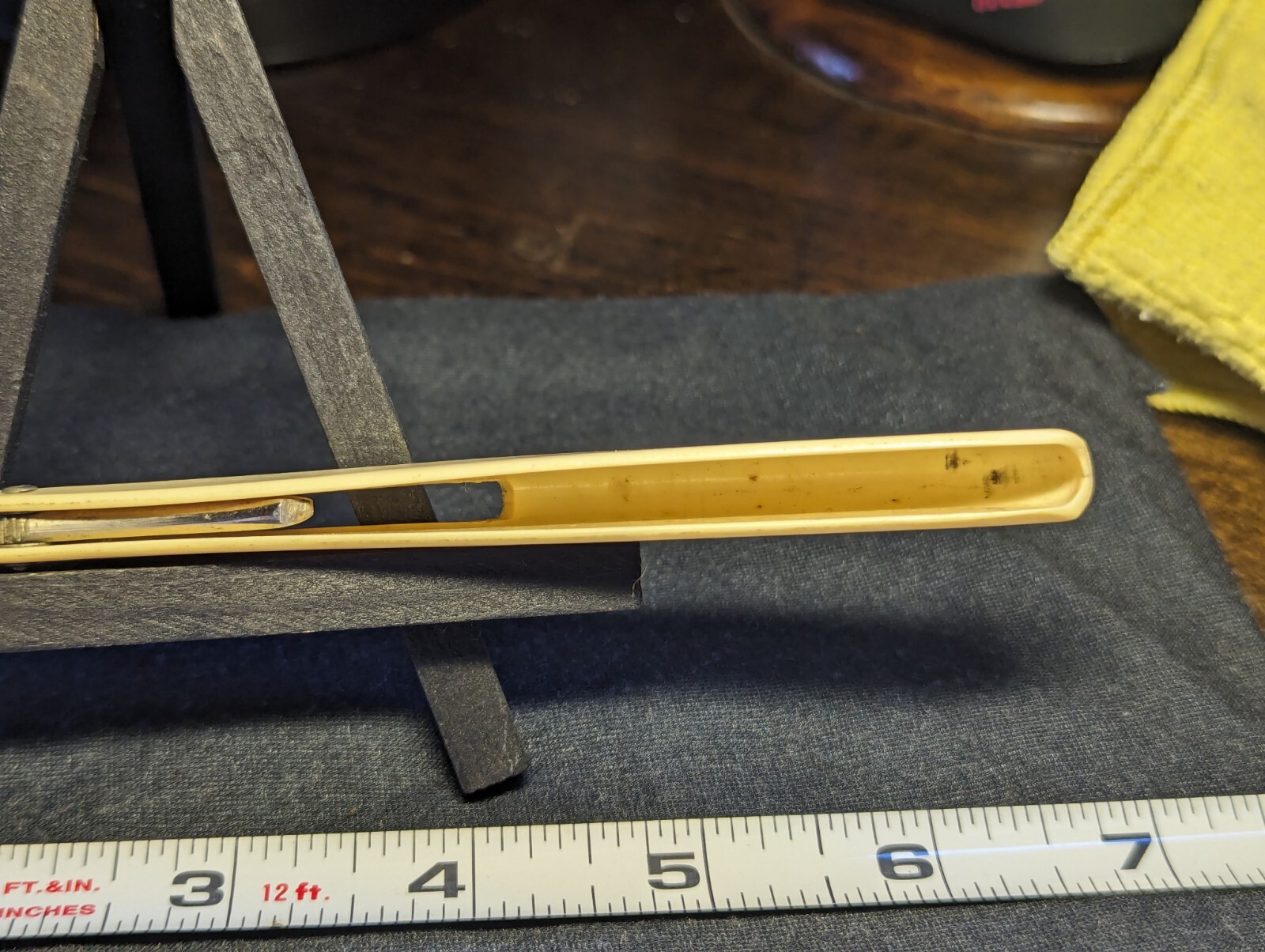Shavette Straight Razor USA MADE - Needs Blade & Cover/Protector Plastic VINTAGE