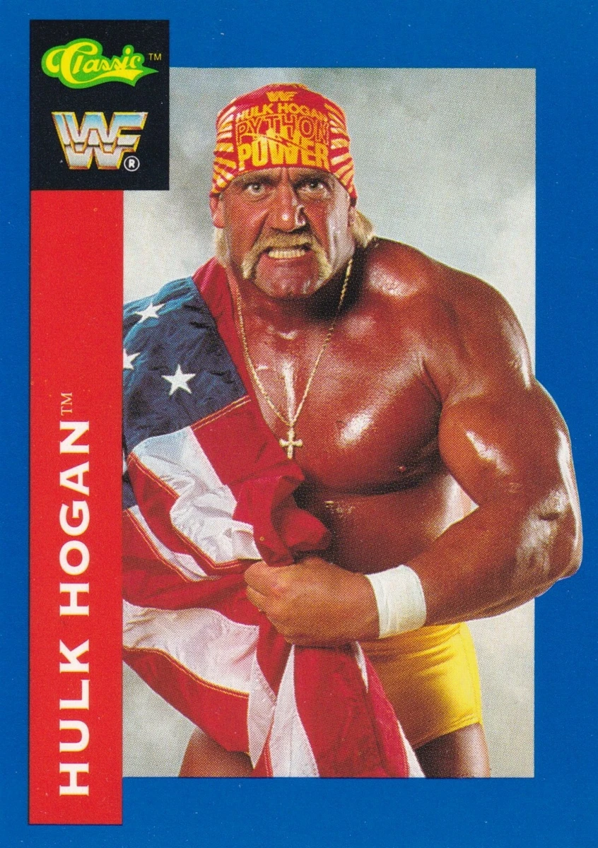 WWE WWF HULK HOGAN 1991 CLASSIQUE #35 HULKAMANIA CLASSIC (Rare) EUR 10