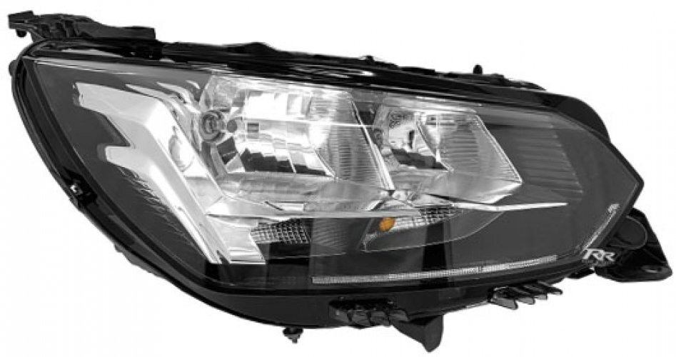 Phare avant droite Peugeot 208 2019-2023 avec faisceau réglable et lentille anti-UV
