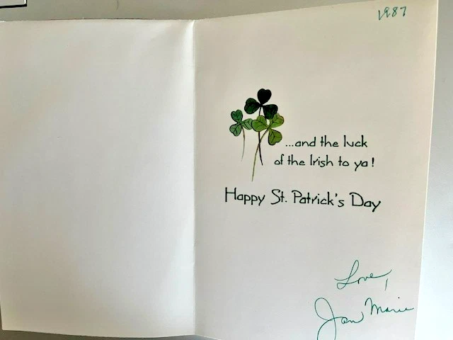 Lot of 2 St. Patrick's Day Greeting Cards - Image 4 of 4