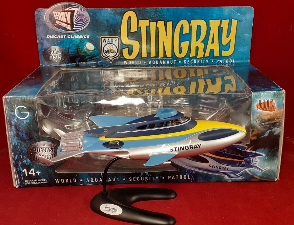 Product Enterprise Gerry Anderson W.A.S.P. Stingray submarine mint w/box