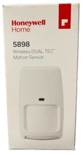 Brand New Honeywell 5898 Wireless DUAL TEC Motion Sensor, 50' x 60' Max Range