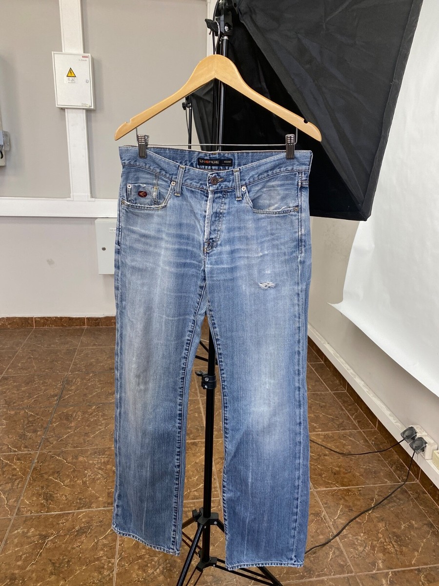 🇯🇵 Vintage 90s Energie Distressed Japanese Style Y2K Jeans size