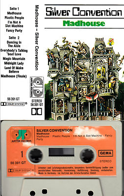 SILVER CONVENTION - Madhouse   MC Musikkassette