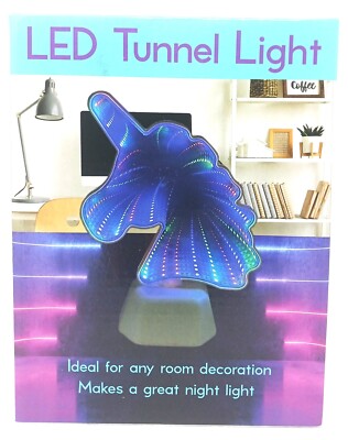 Unicorn Head Shaped LED Tunnel Light Infinity Effect