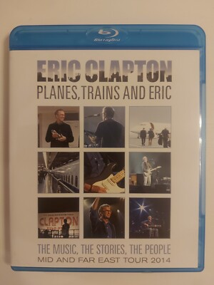 Eric Clapton Planes,trains and Eric  blu ray