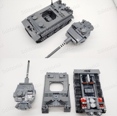 2. Weltkrieg Deutscher Tiger Ausf H Panzerpanzer VI 2. Weltkrieg Mokka Block Deutschland Sd Kfz 181