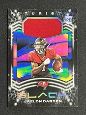 Jaelon Darden 2021 Panini Black /99 PATCH RC Futuristic Buccaneers F-JD