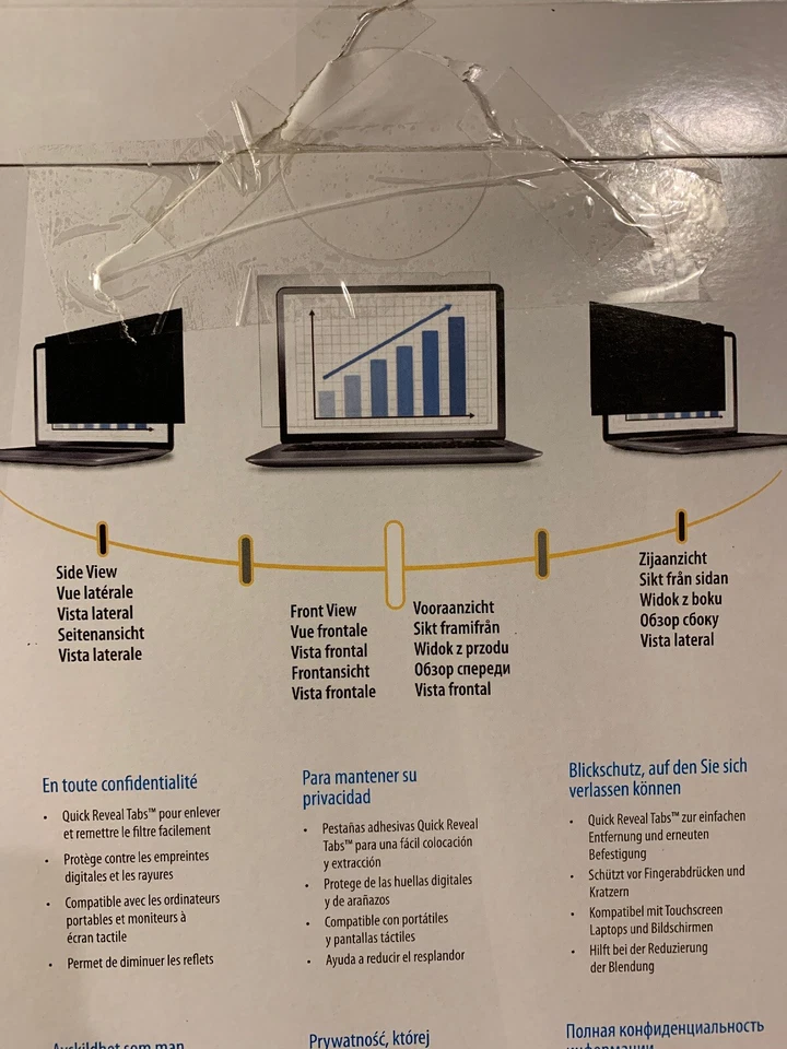 Fellowes CRC48003 PrivaScreen Blackout Privacy Filter 17 Inch - Image 4 of 4