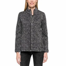 Marc New York Performance Women's Fleece Lined Knit Outerwear Jacket  XS  BLACK
